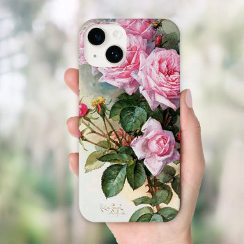 Vintage Roses Case-mate Iphone Case by GreyOwlVintage at Zazzle