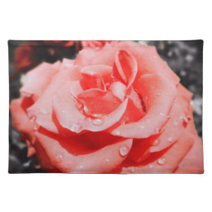Vintage Roses Cloth Placemat