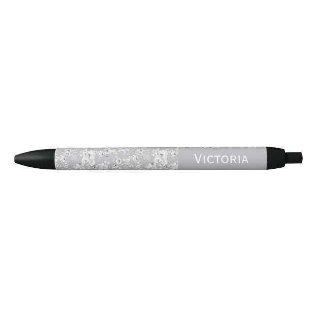 Vintage Roses Custom Name  Pen (Front)