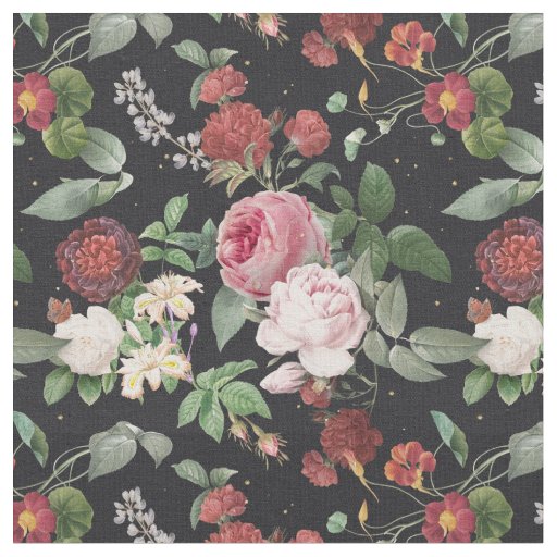 Vintage Roses Fabric