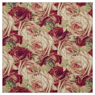 Vintage Roses Fabric