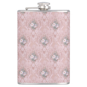 Vintage Roses Flask
