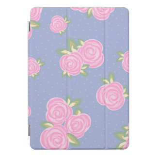 Vintage roses floral pattern iPad pro cover