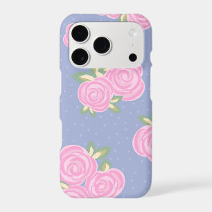 Vintage roses floral pattern iPhone 17 pro case