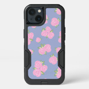 Vintage roses floral pattern iPhone 13 case