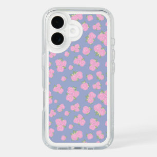 Vintage roses floral pattern iPhone 16 case