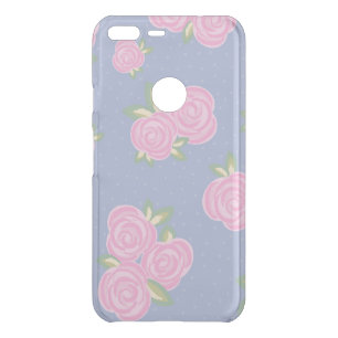 Vintage roses floral pattern uncommon google pixel XL case