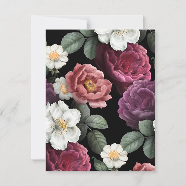 Vintage Roses Illustration Art (Front)