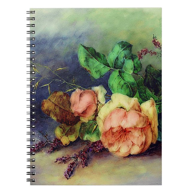 Vintage roses notebook (Front)