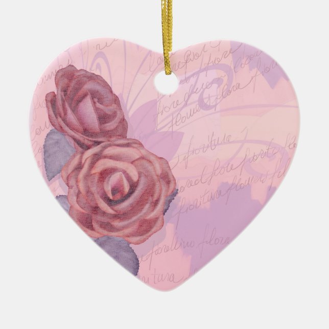 Vintage roses, ornament (Front)