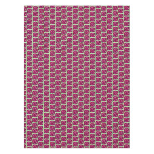 Vintage Roses Pink and Green floral pattern Tablecloth