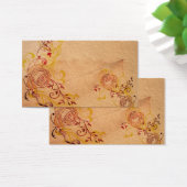 Vintage roses Profile Card (Desk)