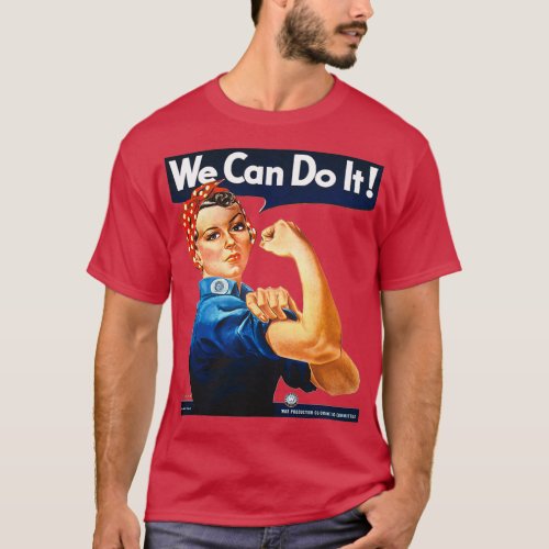Vintage Rosie the Riveter We Can Do It T_Shirt