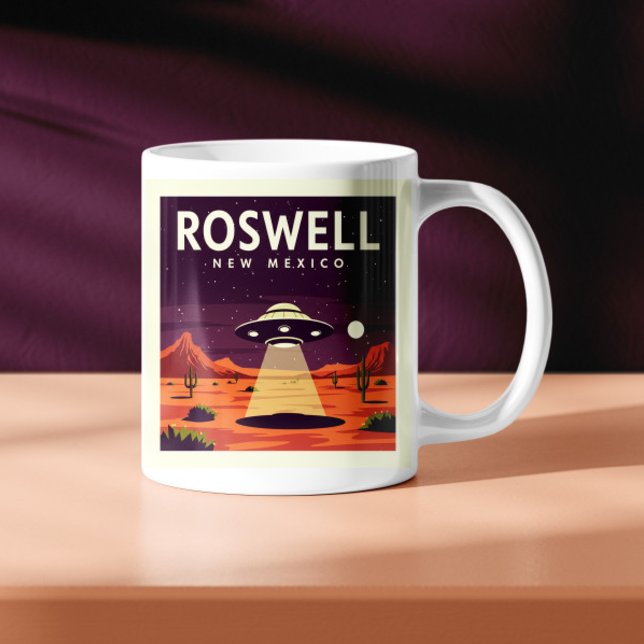 Vintage Roswell New Mexico Coffee Mug (Creator Uploaded)
