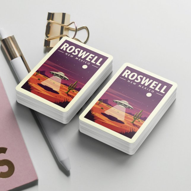 Vintage Roswell New Mexico Poker Cards (Creator Uploaded)