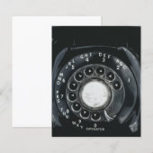 Vintage Rotary Phone (Front/Back)
