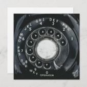 Vintage Rotary Phone (Front/Back)