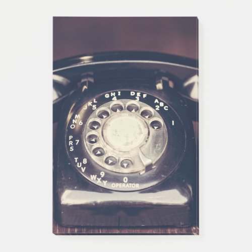 Vintage Rotary Phone Post_it Notes