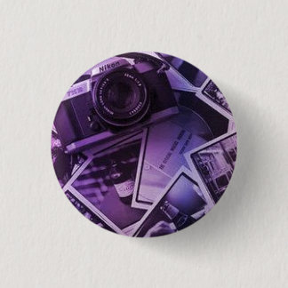 vintage round button