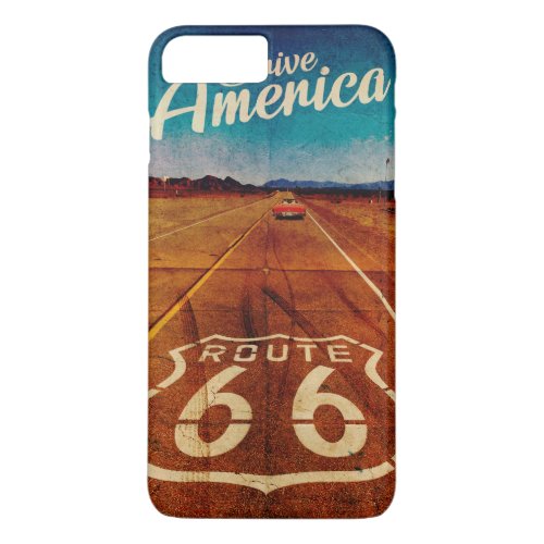 Vintage Route 66 iPhone Case