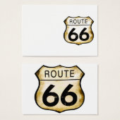 Vintage Route 66 Sign (Front & Back)