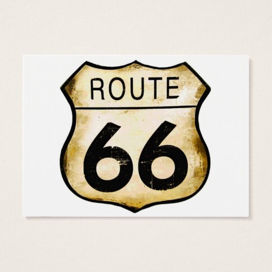 Vintage Route 66 Sign (Back)
