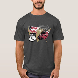 Vintage Route 66 T-Shirt