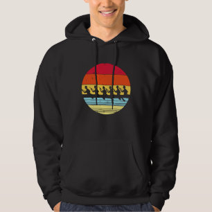Vintage Rowing Funny Rower Crew Boat Team Gift For Hoodie