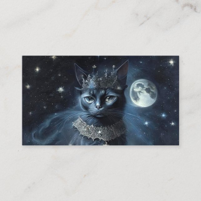 Vintage Royal Cats Enclosure Card (Front)