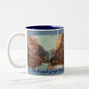 Vintage Royal Gorge Train Coffee Mug by vintageamerican at Zazzle