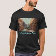 Vintage Royal Gorge Train Men's Shirt