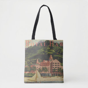 Vintage Royal Hawaiian Tote Bag