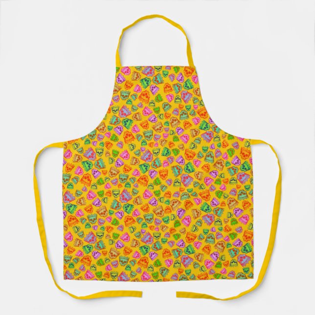 Vintage Royal Skulls Apron (Front)