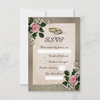 Vintage RSVP Card