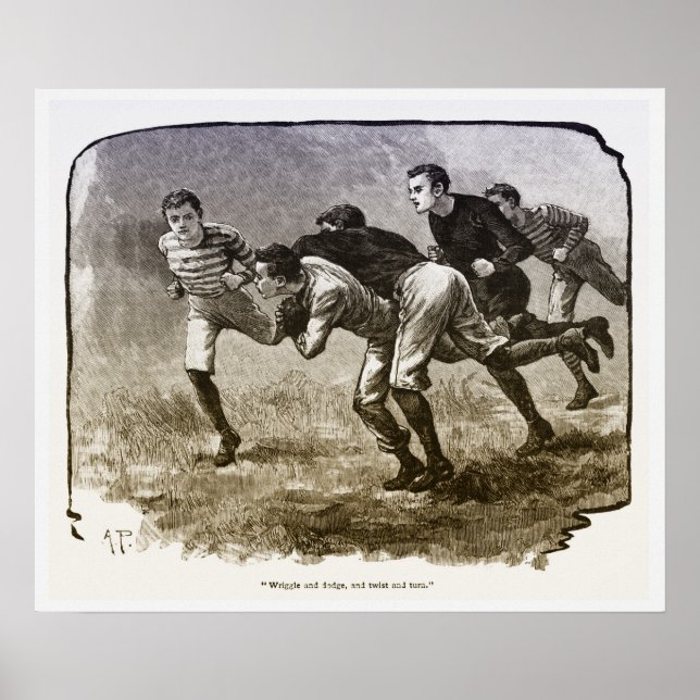 Vintage Rugby - Archival Print (Front)