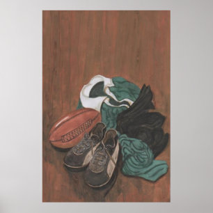 Vintage Rugby Poster