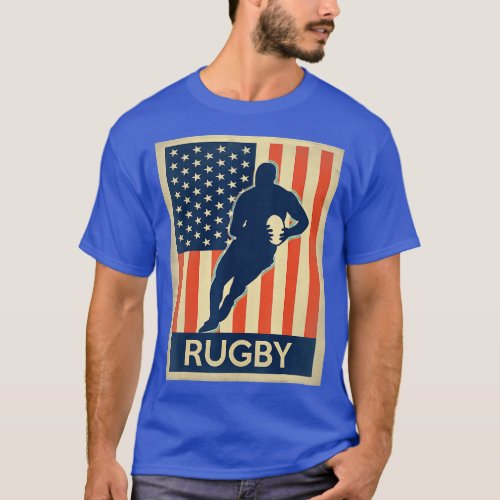 Vintage rugby  T_Shirt
