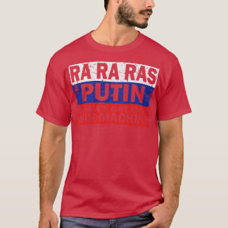 Vintage Russias GreatestMachine Flag Style T-Shirt