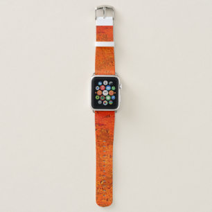 Vintage Rust: Old Textured Surface Apple Watch Band