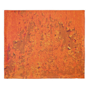 Vintage Rust: Old Textured Surface Duvet Cover