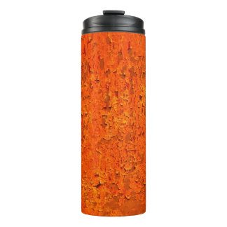 Vintage Rust: Old Textured Surface Thermal Tumbler