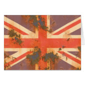 Vintage Rusted United Kingdom Flag (Front Horizontal)
