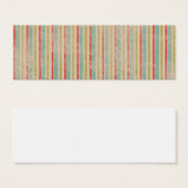 Vintage Rustic Beach Summer Stripes (Front & Back)