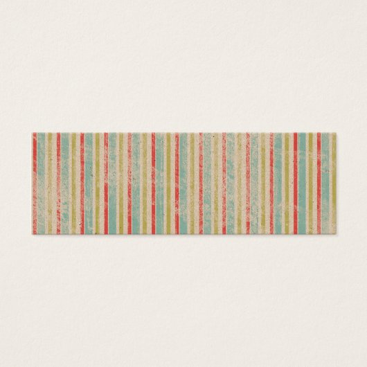 Vintage Rustic Beach Summer Stripes (Front)