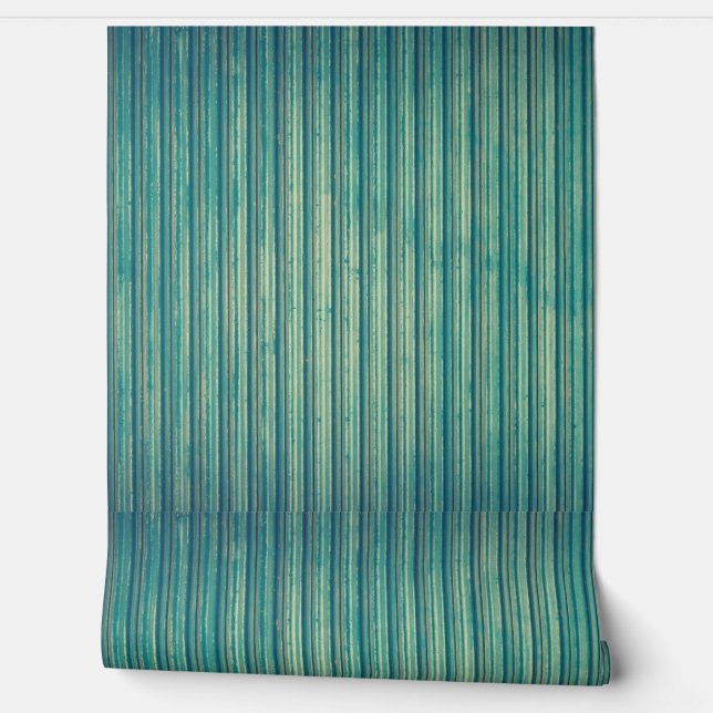 Vintage rustic blue wallpaper  (Unrolling)