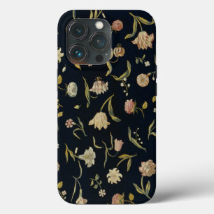 Vintage Rustic Botanical Floral Rug Pattern iPhone 13 Pro Case