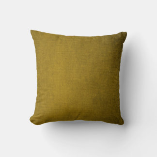 Vintage rustic dusty pale fall yellowish brown throw pillow