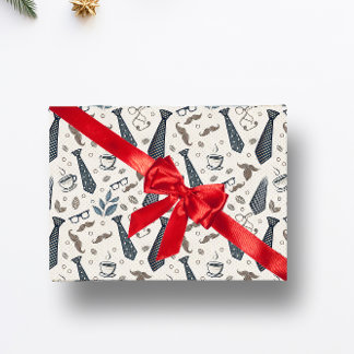 Vintage Rustic father day gift for him Wrapping Paper