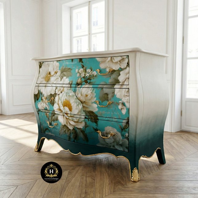 Vintage Rustic Floral Decoupage  Tissue Paper (Creator Uploaded)