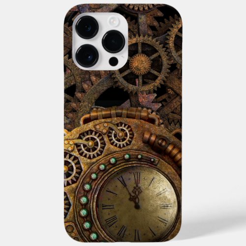 Vintage Rustic Metal Industrial Gear Steampunk  Case_Mate iPhone 14 Pro Max Case